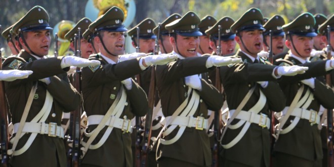 CARABINEROS: ATAQUES DE UNA COMUNISTA